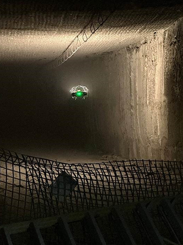 Drone in the underground